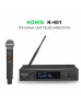 KÖNİG K-401 TEKLİ TELSİZ MİKROFON EL
